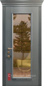 Входные двери МДФ в Подольске «Двери МДФ со стеклом»