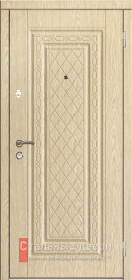 Стальная дверь Дверь с терморазрывом с зеркалом №6 с отделкой МДФ ПВХ